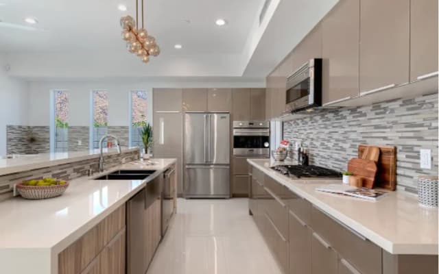 Un centre de villégiature de luxe moderne