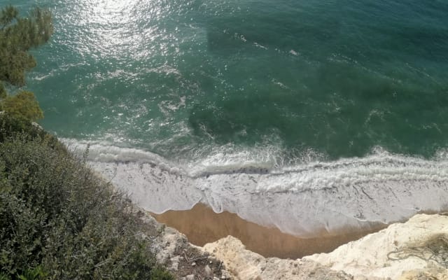 Praia de Baia di Vignanotica, Gargano Apúlia Itália