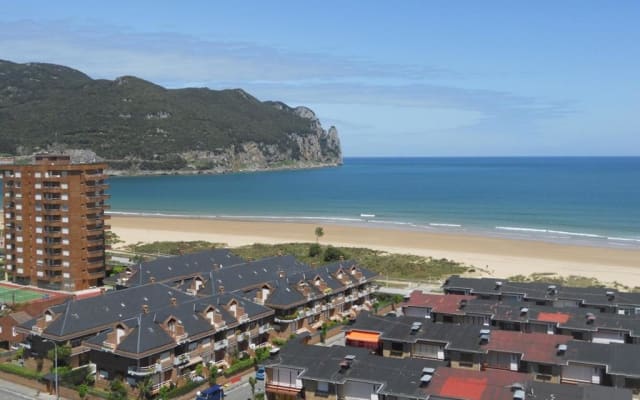 Tolles Studio mit Terrasse und Blick auf den Strand 1