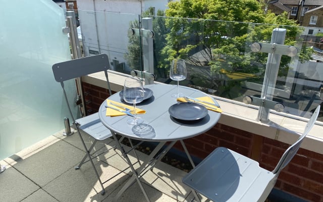 Penthouse with roof terrace and beautiful view