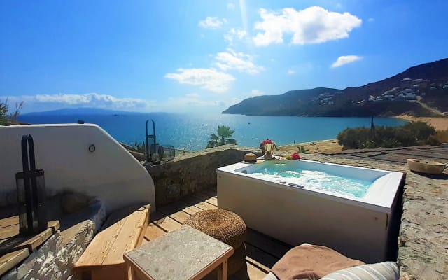  Chambre avec vue sur la mer pour 2 personnes avec bain à remous...