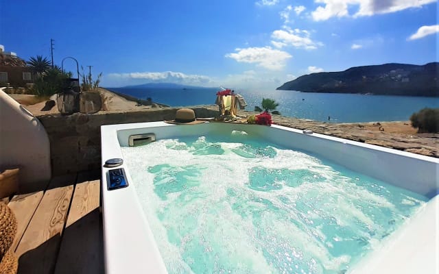  Chambre avec vue sur la mer pour 2 personnes avec bain à remous...