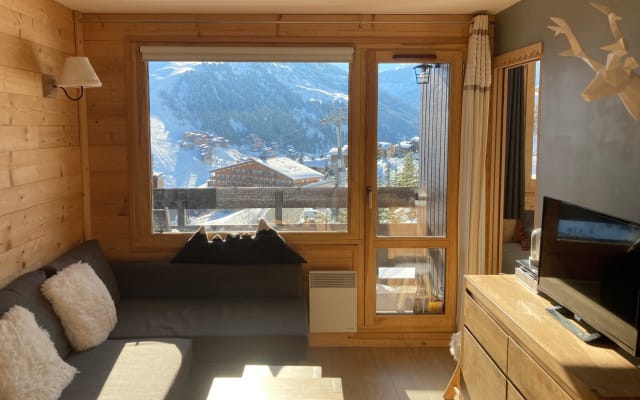 SKI IN/SKI OUT ! Appartement 2 chambres, 3*, belle vue, WIFI