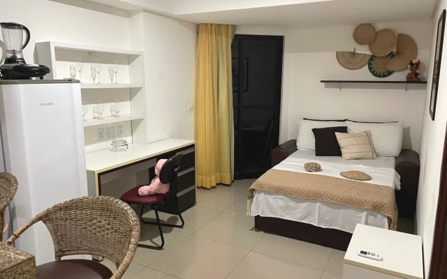 Piso 414 Marinas: ¡frente al mar en João Pessoa-PB!