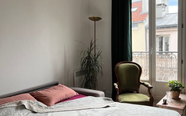 Cosy Parisian Room & Balcony