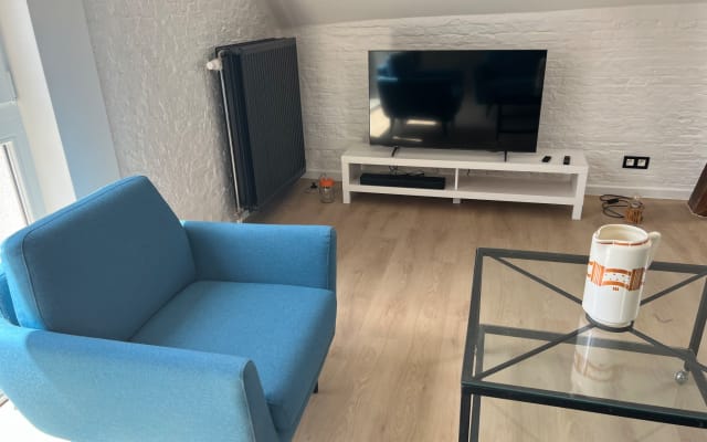 Chambre 2 de 4 dans le loft pour naturiste BXL-Centre