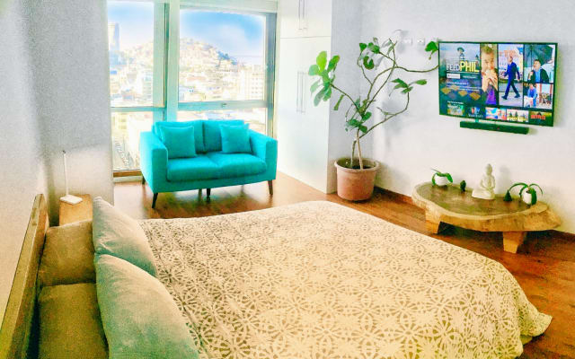  O 24/7 SICHERHEIT, HOCHHAUS MIT BLICK AUF FLUSS UND STADT, KOSTENLOSE PARKPLÄTZE - Foto 8