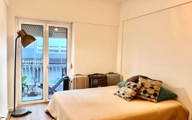 Encantadora Suite con baño privado y balcón