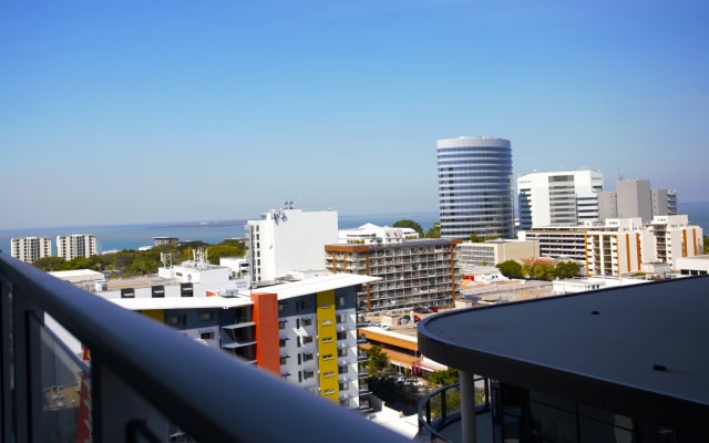 Appartamento a Darwin con piscina e vista sul porto