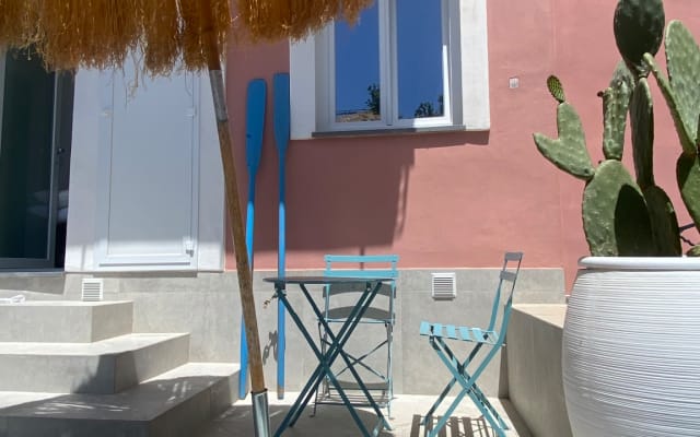 Chambre double avec petite terrasse