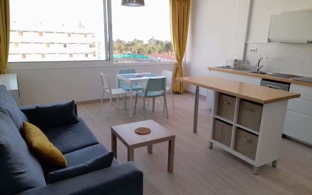 Apartamento com vista para o mar e para as dunas de Maspalomas