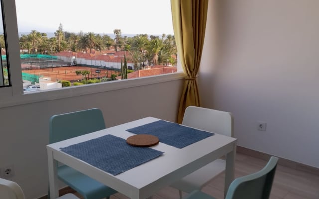 Apartamento com vista para o mar e para as dunas de Maspalomas