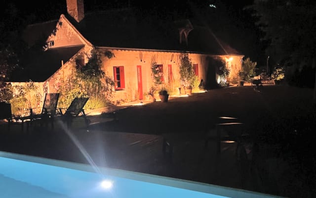 Longère" house in the countryside.