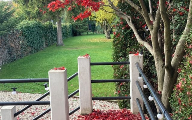 Camere private in casa storica con giardino