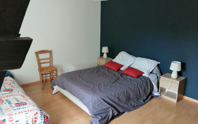 Farmhouse in the Mayenne bocage. Guest rooms