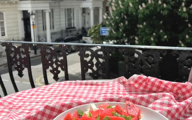 Hübsche Wohnung mit Terrasse in der Nähe des Hyde Parks