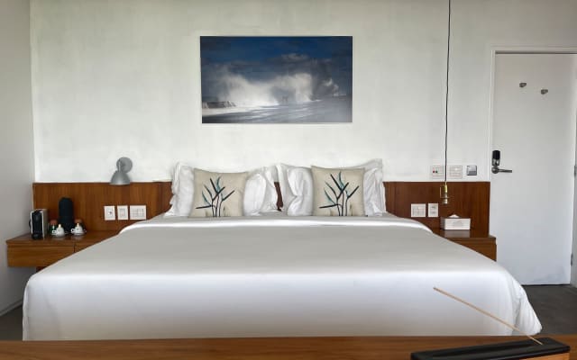 Luxuriöse Suite mit Blick auf das Meer und die Bucht von Rio.