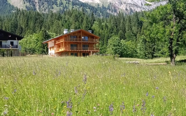 maison alpine des dolomites