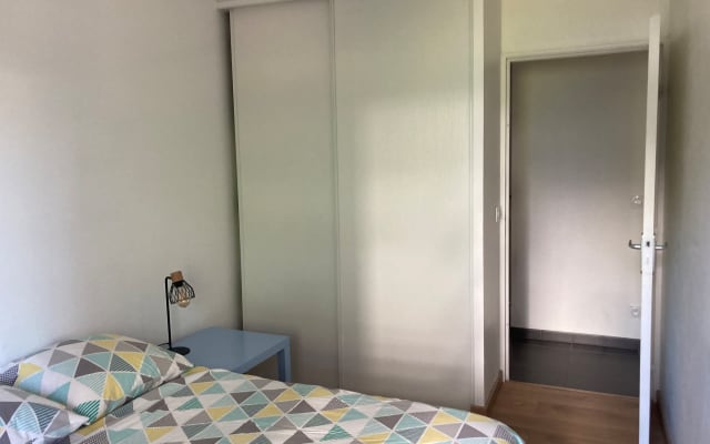Quarto privado no acolhedor e moderno T3 Bordeaux - Foto 3