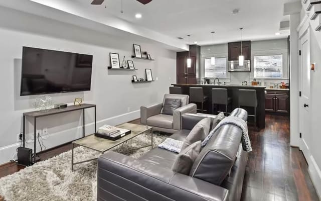 Casa chique em Midtown, muito bem decorada, em frente ao Piedmont Park