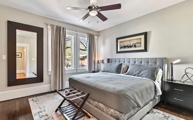 Casa chique em Midtown, muito bem decorada, em frente ao Piedmont Park
