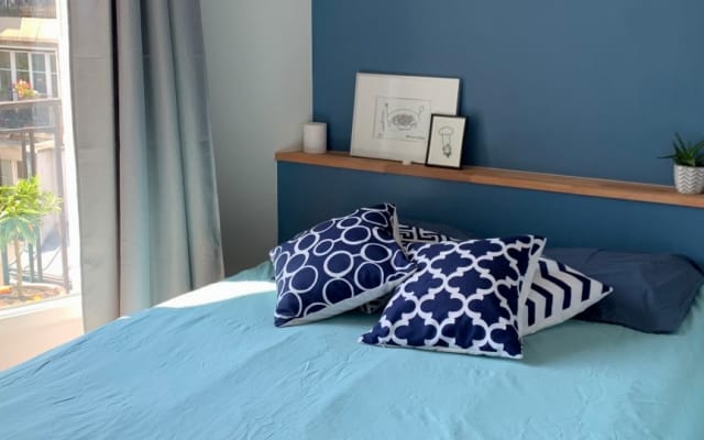 1 BedRoom in gemütlicher Wohnung 40m2 mit Blick auf den Eiffelturm...