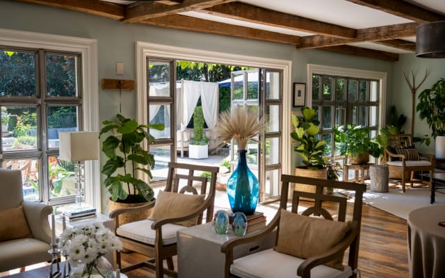 Garden Lovers Delight. The Carriage House is a private garden home.