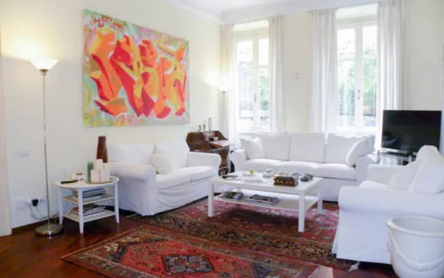 Bedroom and Bathroom in a Charming House, Center of Milan
