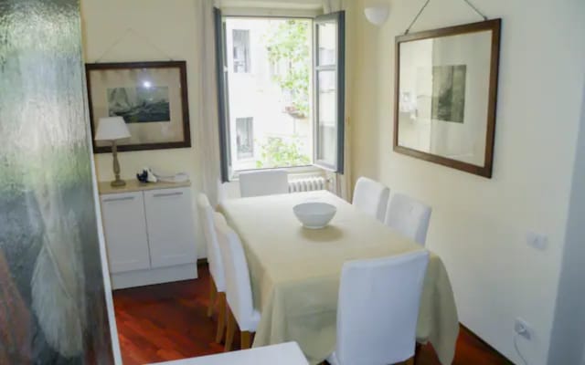 Bedroom and Bathroom in a Charming House, Center of Milan