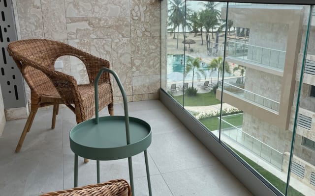 Corallo - penthouse em frente à praia