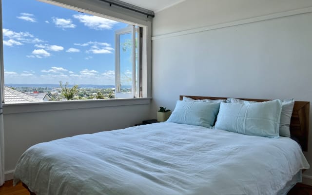 Chambre privée avec vue panoramique au cœur de Mt Eden