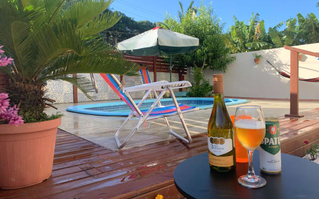 Relax, pool and barbecue by Mole beach, Barra