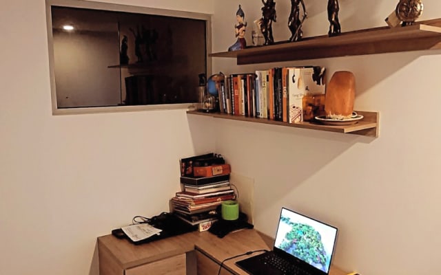 Appartamento spazioso, con accesso alla piscina, all'area di coworking,