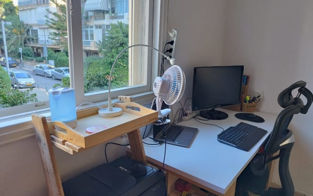 Private spacious bedroom in TLV Center