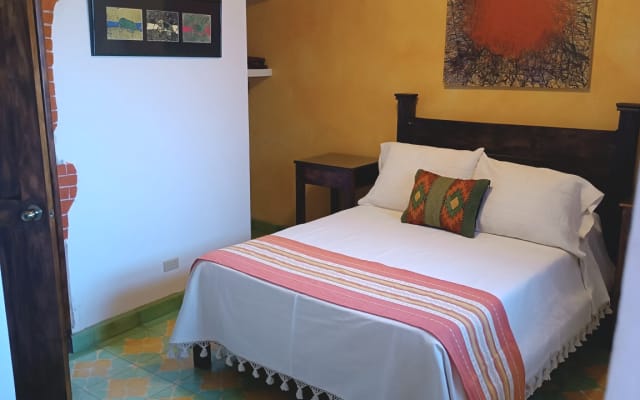 #23 Cama completa numa casa colonial com 120 anos em Xico Centro, Veracruz