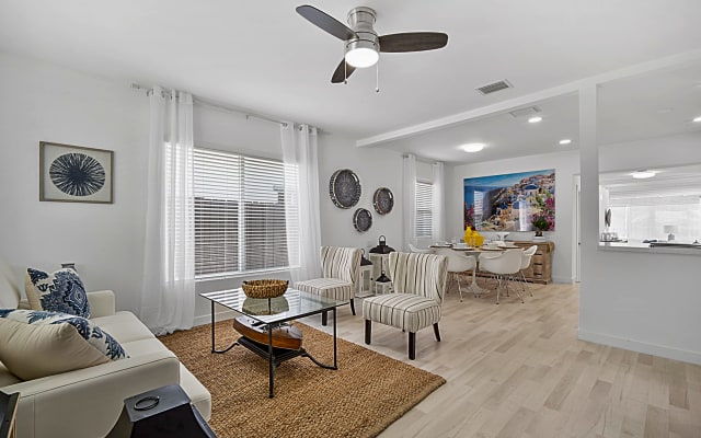 Santorini Pool House Wilton Manors Spaziergang zum Dr.
