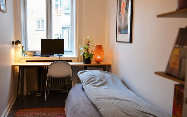 Habitación en la popular zona de Vesterbro en Copenhague