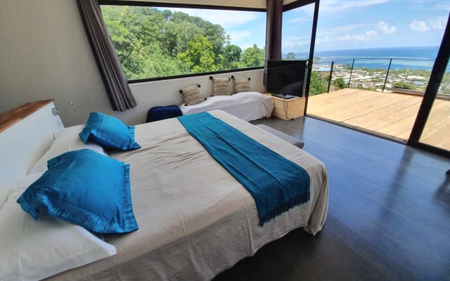 Villa Bounty Lodge - Privater Pool und Panoramablick auf den Ozean