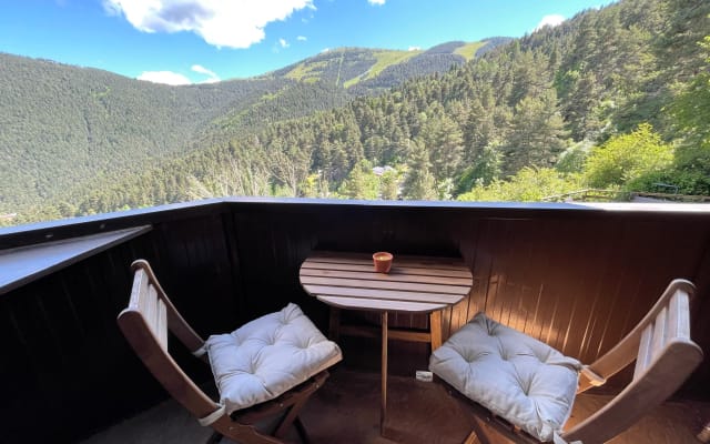 Appartement à La Molina, vue imprenable, cheminée