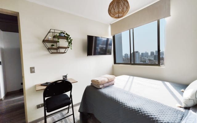 Quarto em Penthouse com uma excelente vista em San Isidro!