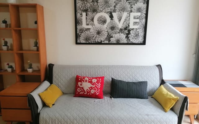 Schöne Wohnung in der Nähe des Zentrums von Mexiko-Stadt.