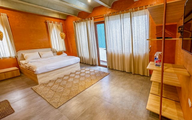 Das kleine Haus liegt im Fischerdorf Nhon Ly.