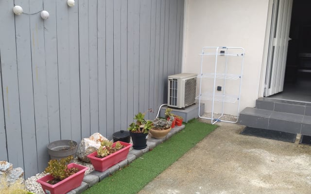 30 m2 ground floor apartment with garden