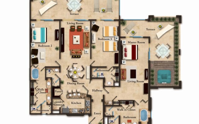 Garza Blanca Puerto Vallarta 3-Bdrm. Suite. Entspannen Sie sich im...
