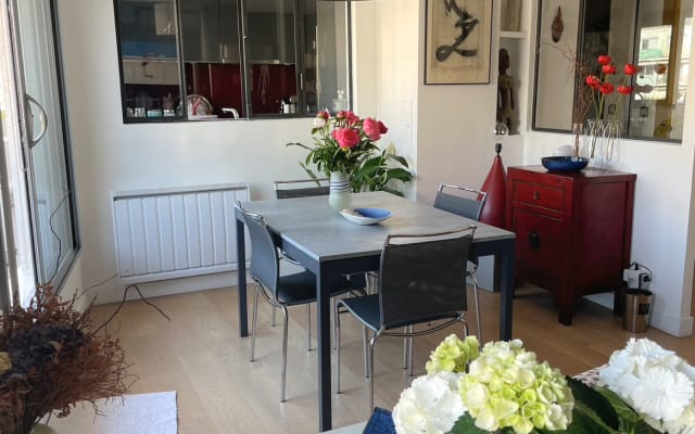 Dedicated bedroom + bathroom on private street in Paris Nation. - Picture 17