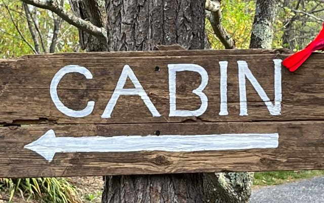 Cabana John Pope! Autêntica cabana de madeira em 500 acres!