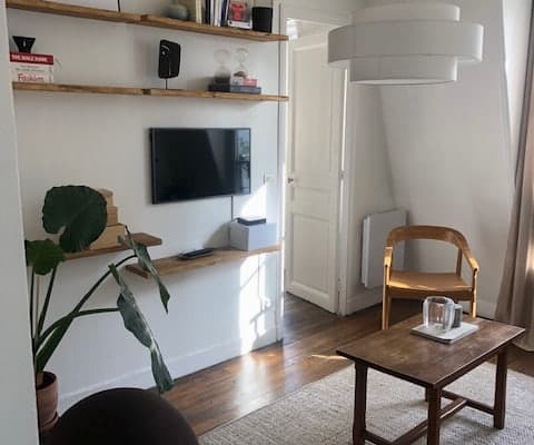 Wohnung 35 m2 am Ufer des Canal de l'Ourcq