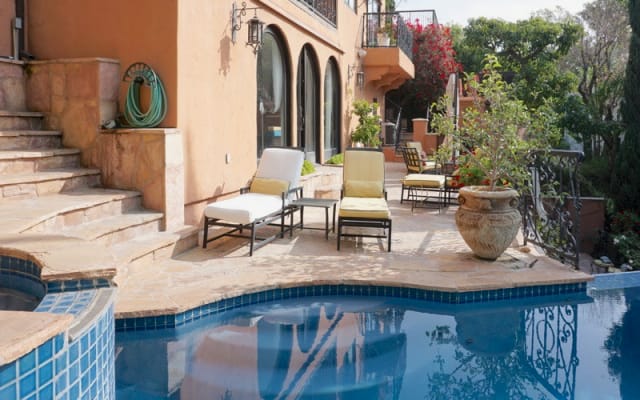 Pool House in gated Mediterranean villa