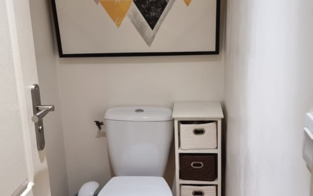 65m2 air-conditioned apartment trkl in a small village in the south.