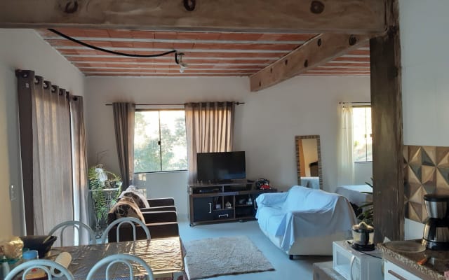 Bonito loft na montanha.